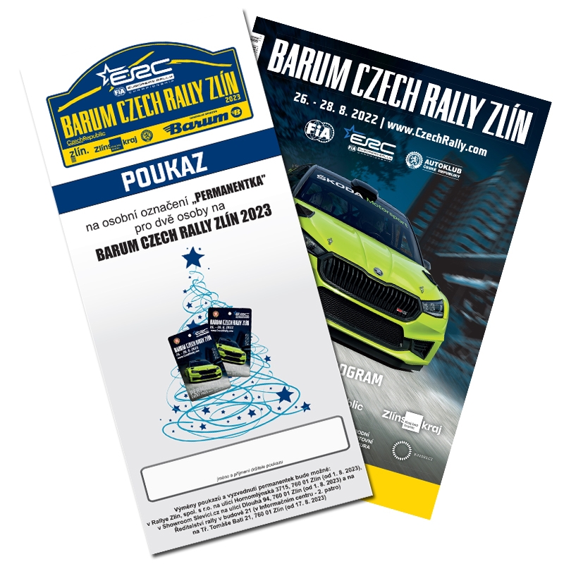Poukaz Na Permanentku Pro 2 Barum Czech Rally Zl n 2023 poukaz-na-permanentku-pro-2-barum-czech-rally-zl-n-2023