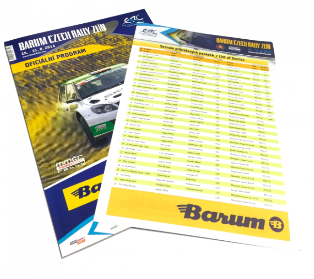 Program 2019 | Barum Czech Rally Zlín 2019 Barum Rally 2019